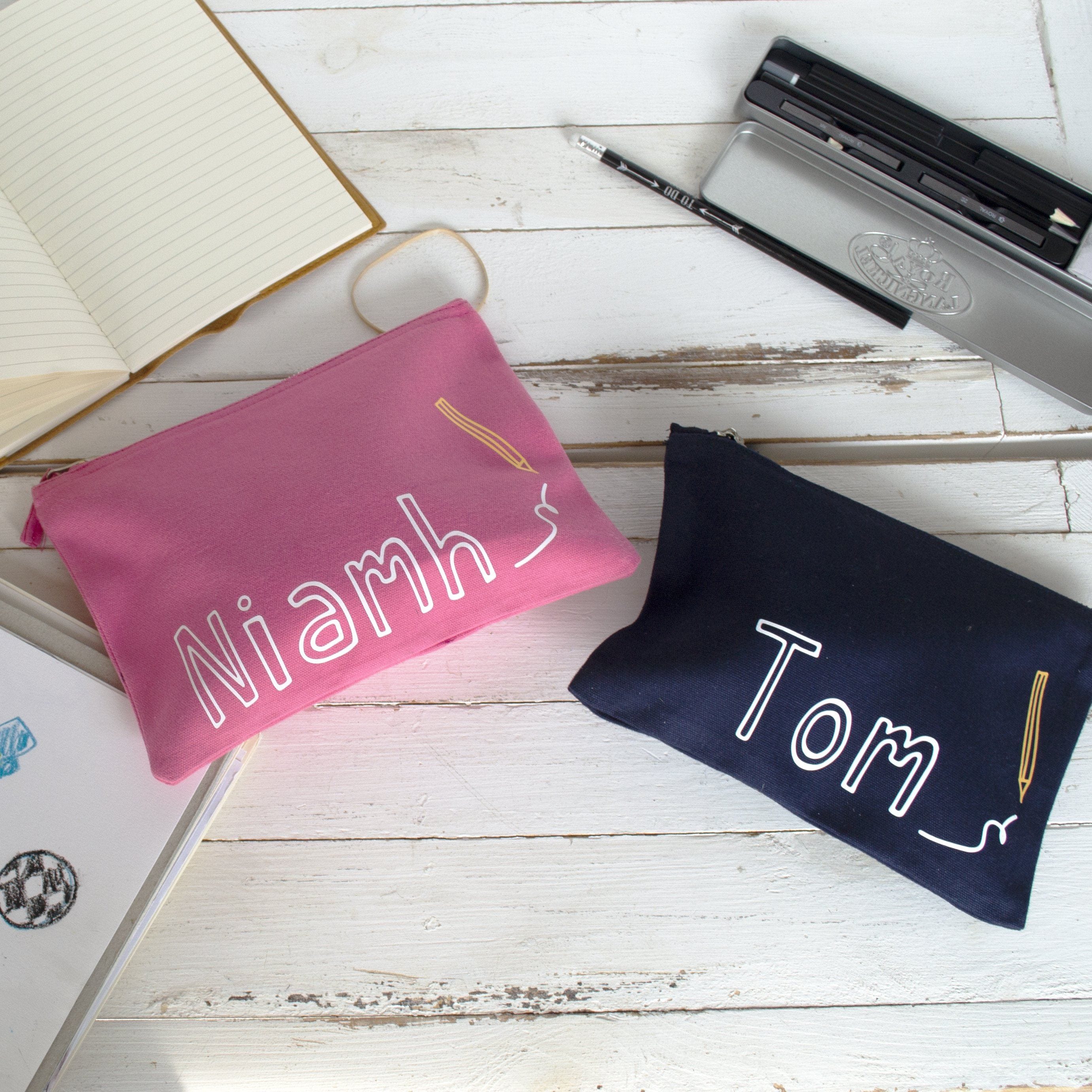 Personalised Children's Pencil Case, , - ALPHS 