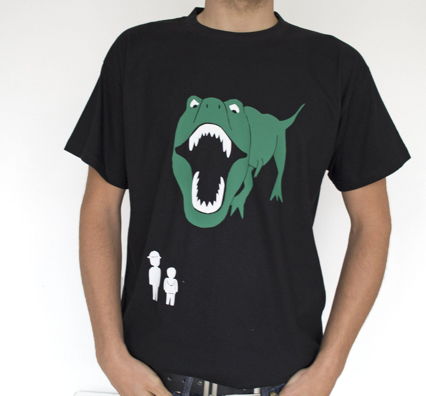 Jurassic Adventures Personalised Dinosaur T-Shirt, t-shirt, - ALPHS 