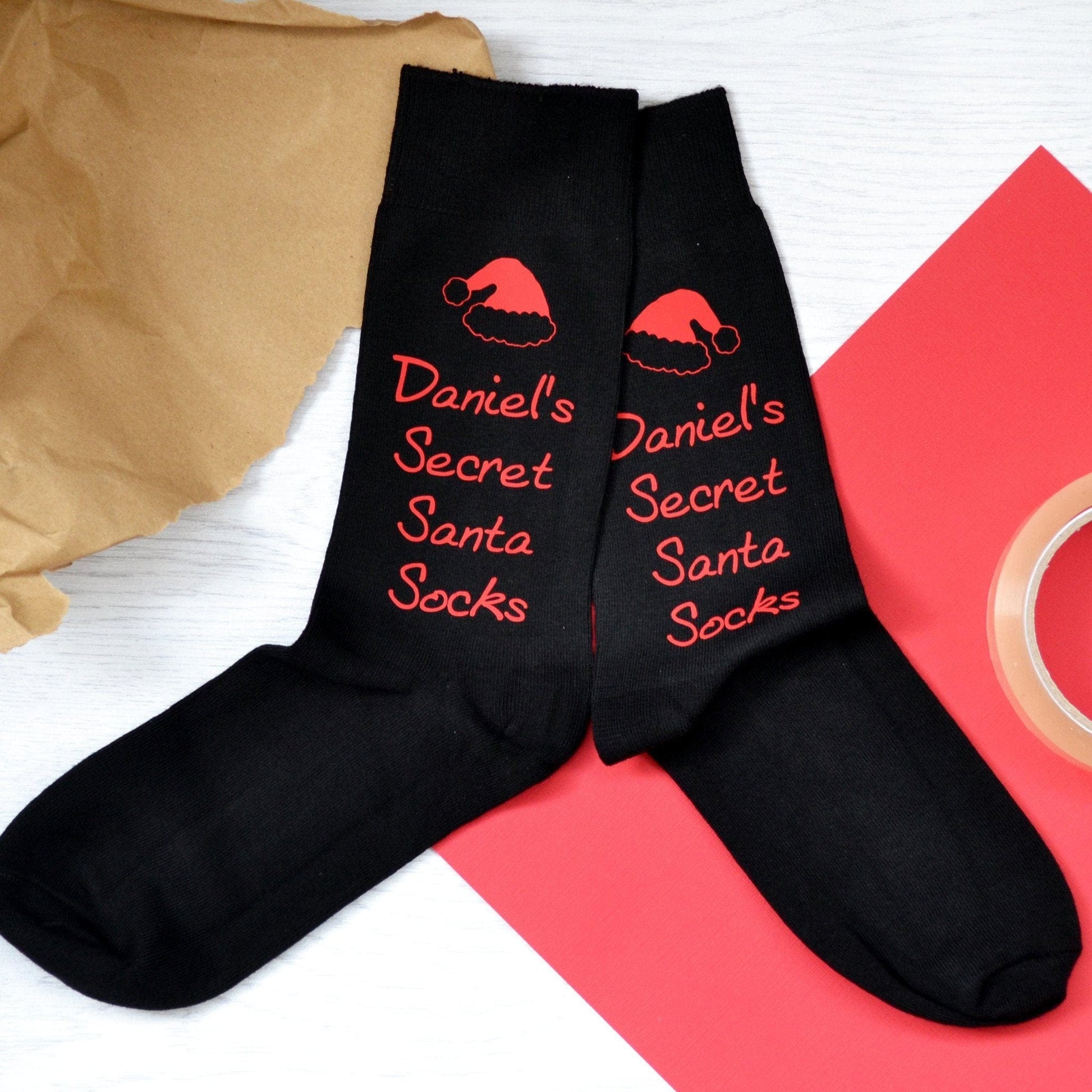 Secret Santa Socks, socks, - ALPHS 