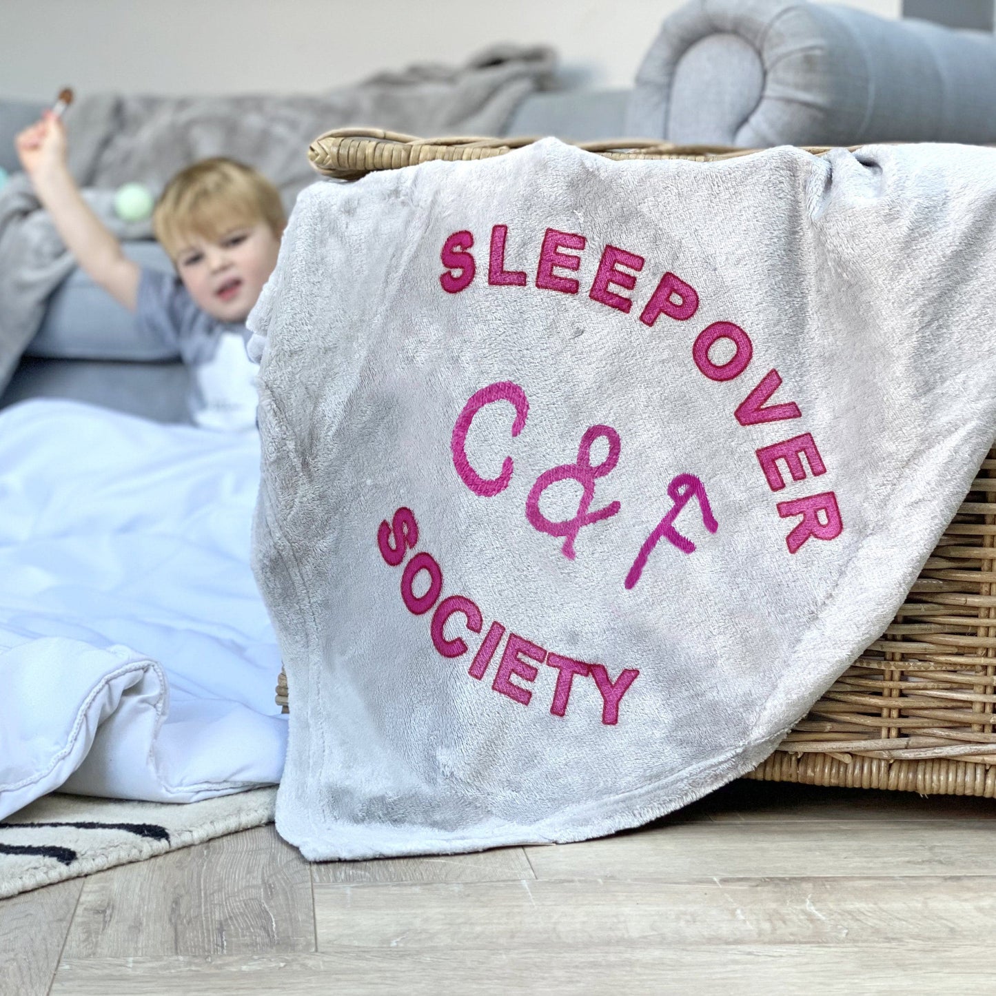 Personalised Sleepover Blanket